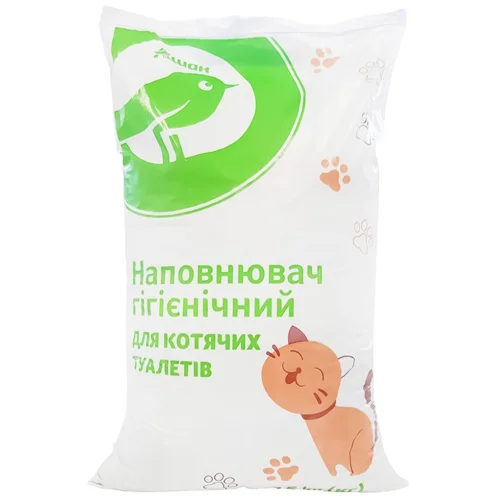 Наповнювач гігієнічний для котячих туалетів Auchan 15кг