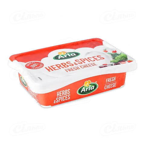 Крем-сир з травами та спеціями 50%, 200г