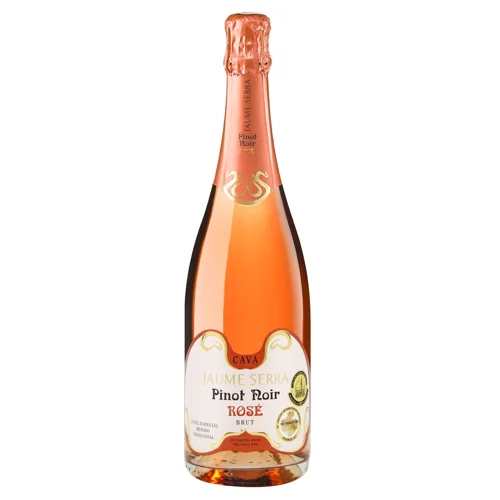 Вино ігристе Jaume Serra Pinot Noir Rose рожеве брют 11,5% 0,75л