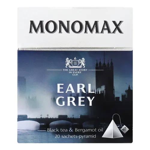 Чай чорний цейлонський байховий з цедрою апельсина і бергамотом Earl Grey Monomax