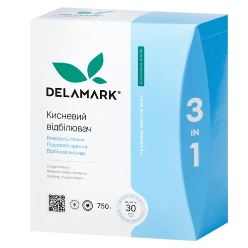 Відбілювач DeLaMark Royal Powder кисневий 750г