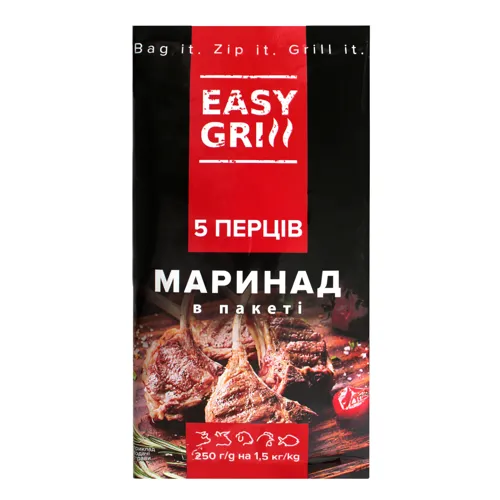 Маринад 5 перців Еasy grill м/у 250г