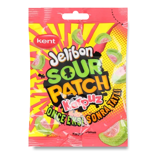 Желейні Цукерки Jelibon Sour Patch Кавун, 150г