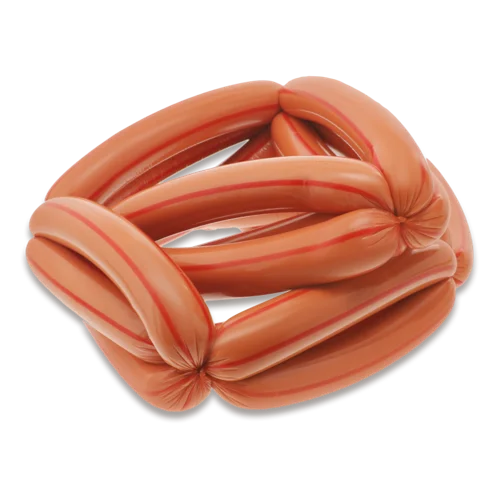 Сосиски Підкопчені Напівкопчене Бердянський М'ясокомбінат, кг