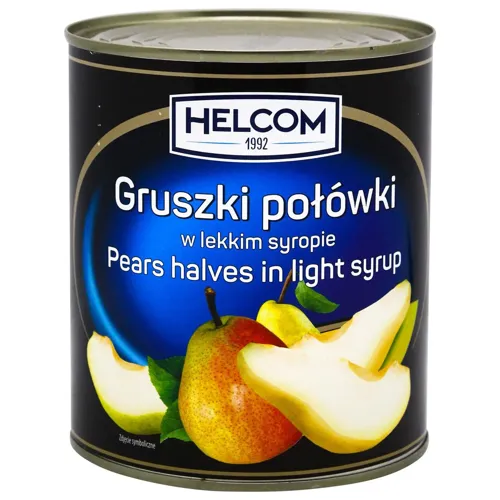 Груші Helcom половинки 850мл