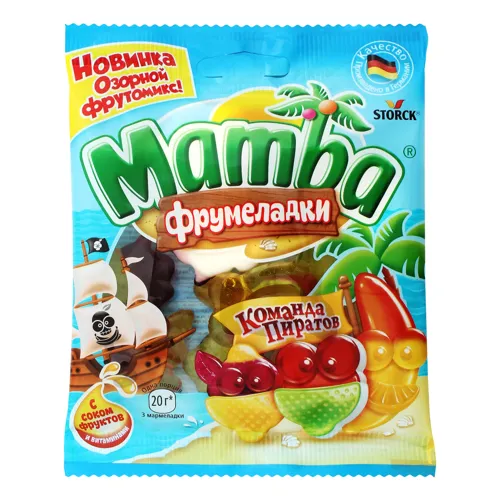 Мармелад жувальний Команда Піратів Фрумеладкі Mamba м/у 70г