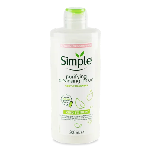 Очищуючий Лосьйон для Обличчя Kind To Skin Simple, 200мл