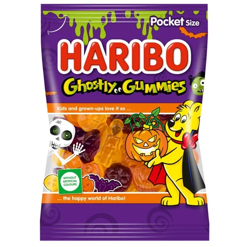 Цукерки Haribo Ghostly Gummies 90г