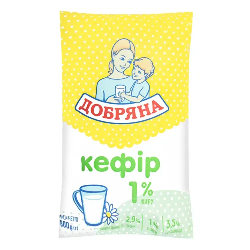 Кефір 1% Добряна м/у 800г
