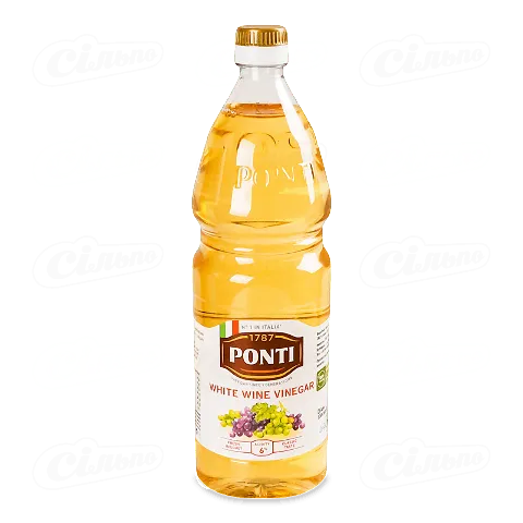 Оцет Ponti з білого вина, 1л