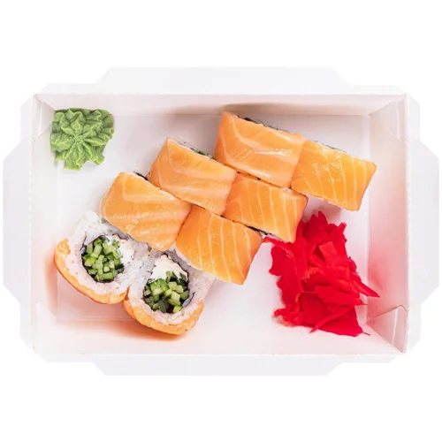 Набір Auchan Філадельфія лосось 250г