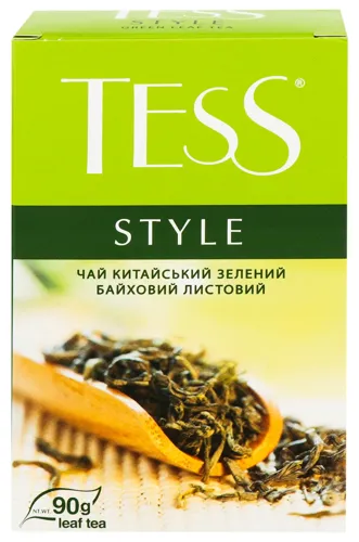 Чай зелений байховий листовий Style Tess