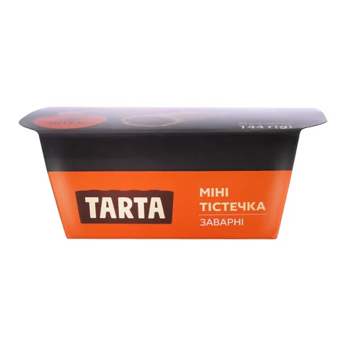 Міні-тістечка заварні з кремом шоколад-апельсин Еклер Tarta п/у 144г