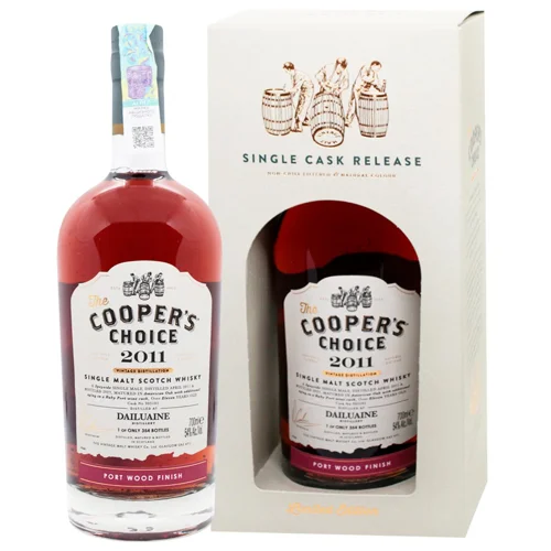 Віскі Cooper's Choice Dailuaine 2011 Port Wood Finish 54% 0,7л