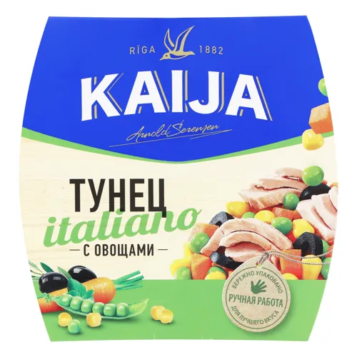 Тунець з овочами Italiano Kaija