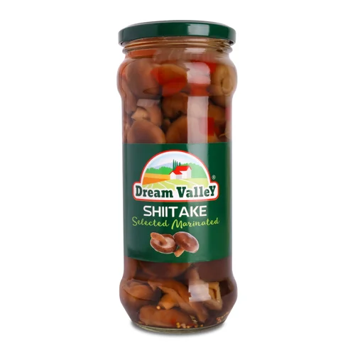 Гриби Долина желаний шиїтаке мариновані цілі с/б 580мл