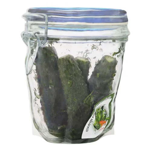 Огірки малосольні цілі Полтава-Сад с/б 450г