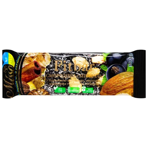 Батончик Misso Fitbar Смородина+Миндаль 30г