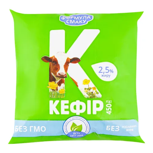 Кефір 2.5% Формула смаку м/у 450г