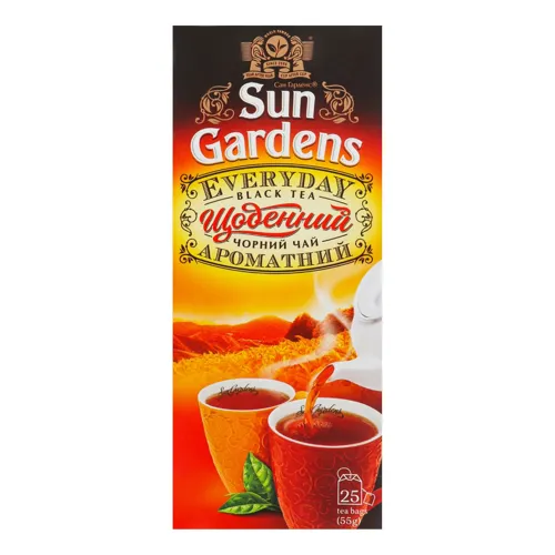 Чай чорний Ежедневний ароматний Sun Gardens