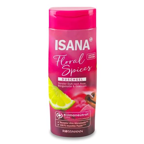 Крем-гель Для Душу Floral Spices Isana, 300мл