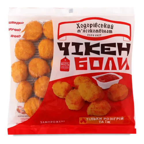 Чікен Боли Варено-Копчені В/ґ, Заморожені, Ходорівський М'ясокомбінат, 400г