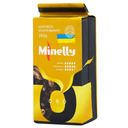Кава Minelly Oro мелена 250г х12