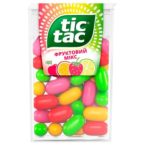 Драже Tic Tac Фруктовий мікс, 18г