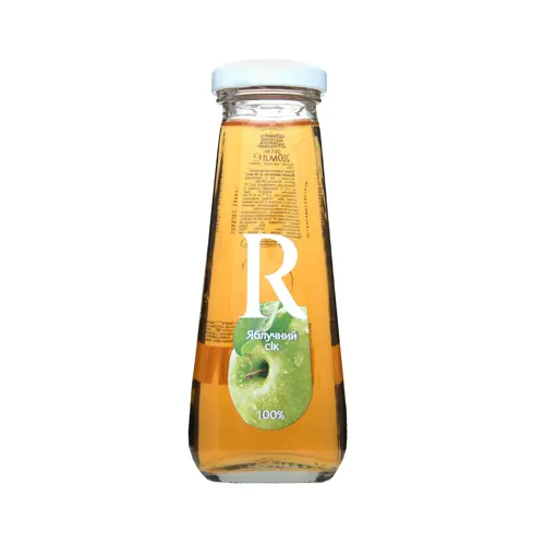Сік яблучний освітлений Rich з пластиковой пляшки 200мл