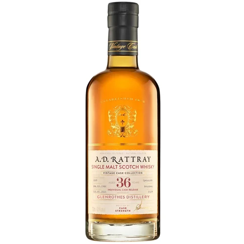Віскі Dewar Rattray Glenrothes 1986 (gift box) 0.7 л