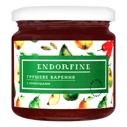 Варення грушеве з прянощами Endorfine 234г