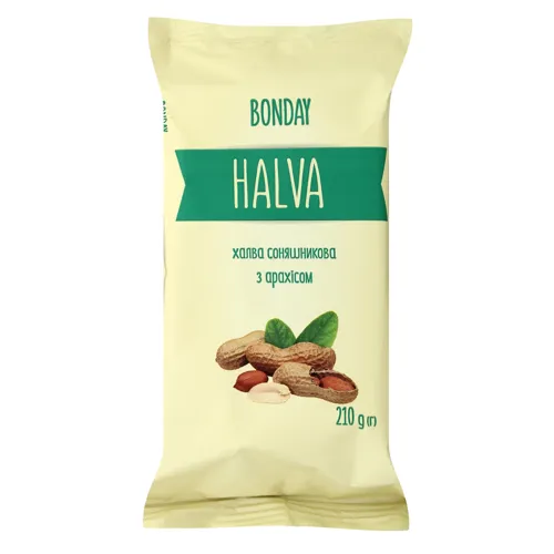 Халва соняшникова з арахісом 210г