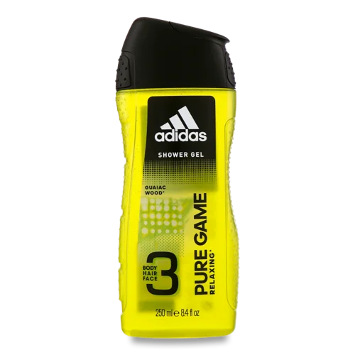 Гель для Душу Чоловіків Pure Game 3in1 Adidas, 250мл