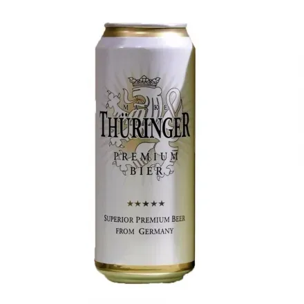 Пиво Thuringer Premium Beer світле фільтроване 0,5л
