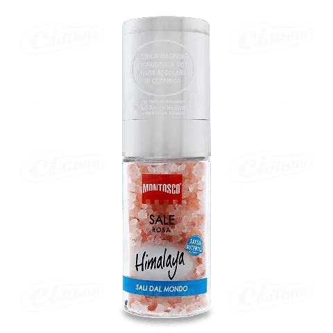 Сіль Montosco «Гімалайська» рожева, млинок, 90г