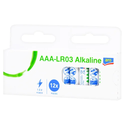 Батарейки Aro Alkaline  AAA-LR03 12шт