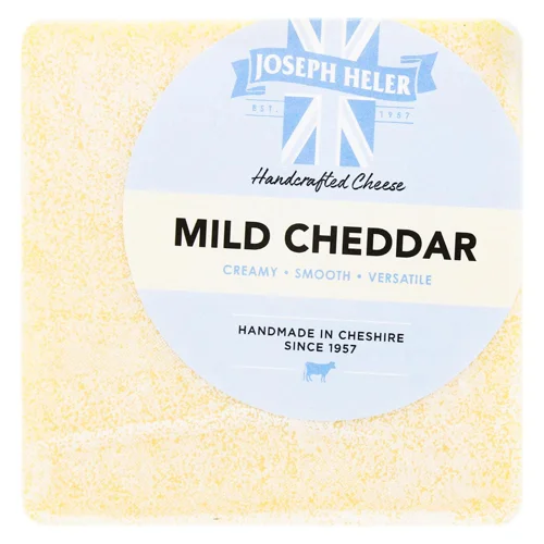 Сир Joseph Heler чеддер білий 48% 200г