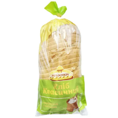 Хліб класичний пшеничний нарізаний 0,5кг