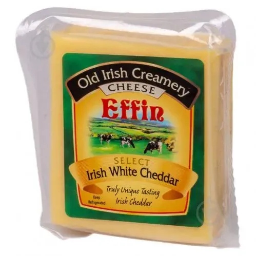 Сир чеддер білий 200г