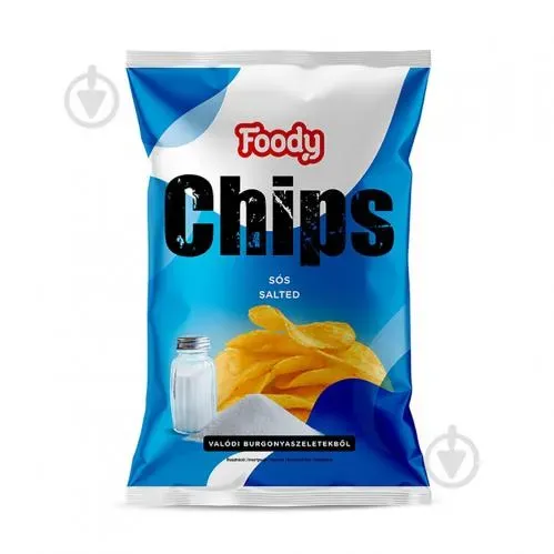 Чіпси картопляні FOODY солені 75гр