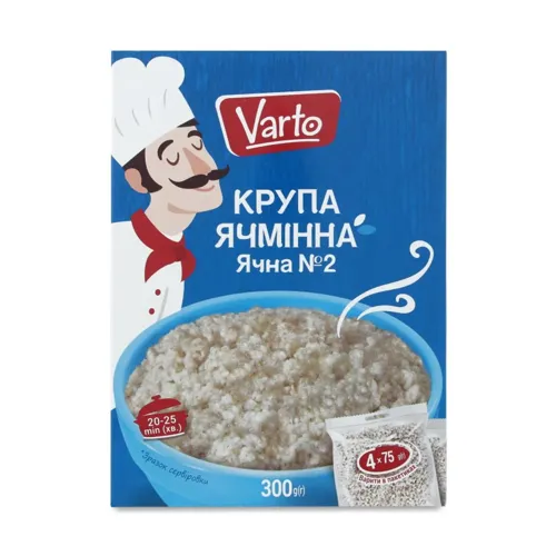 Крупа ячна Varto №2 300г