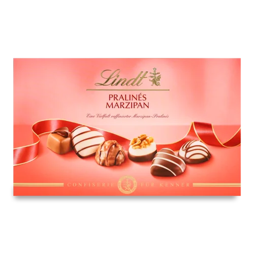 Шоколадні Цукерки Pralines Marzipan Вищого Ґатунку, к/у 200г