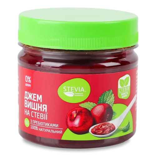 Джем На Стевії З Пребіотиками Вишня, в/ґ, 180г