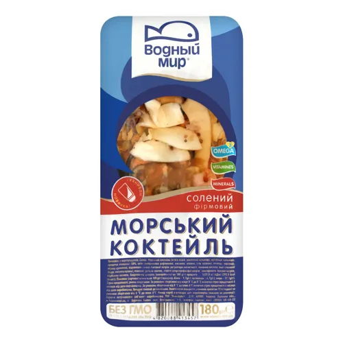 Морський коктейль солоний Фірмовий Водний світ 180г