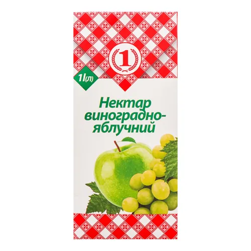 Нектар Виноградно-яблучний №1 т/п 1л
