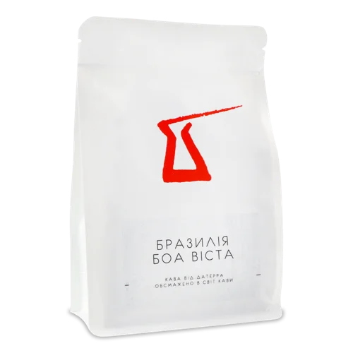 Кава Натуральна Смажена В Зернах Бразилія Боа Віста, м/у 250г