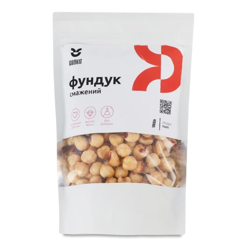 Горіхи Фундук Смажений Цілий В/ґ, 200г