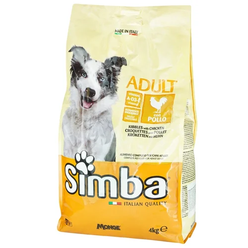 Корм сухий Simba з куркою для собак 4кг