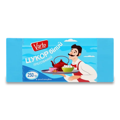 Цукор Білий Пресований Вищого Ґатунку, к/у 250г