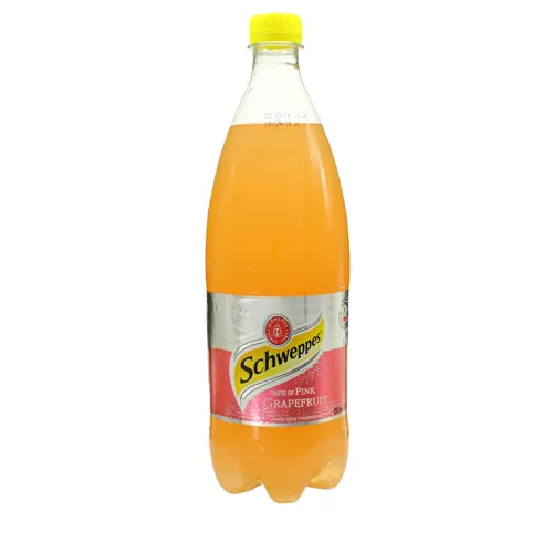 Напій безалкогольний сильногазований Pink Grapefruit Schweppes 1л